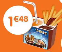 b&m Trio top trio top chocolat avec bâtonnets et jus offre