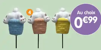 Piquet lapin de pâques