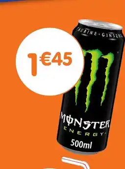 b&m Monster energy offre