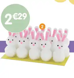 b&m Pack de 10 lapins offre