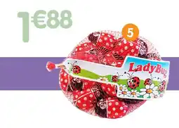 b&m Ladybug chocolats coccinelles fourés crème au lait offre