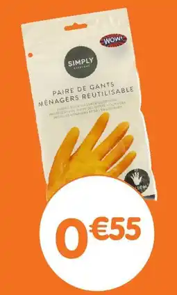 b&m Paire de gants en caoutchouc offre