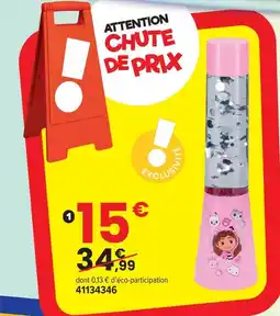 JouéClub Lampe glitter flow 33 cm | 3 ans offre