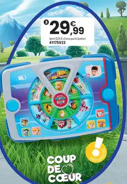 JouéClub Paw patrol tablette missions de sauvetage ryder offre