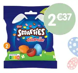 b&m Smarties mini oeufs offre