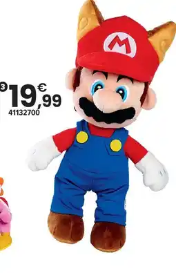 JouéClub Peluche 30 cm mario raton-laveur offre