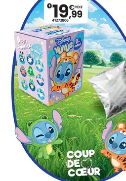 JouéClub Disney disney yuyus dtitch - porte-clé 12 cm offre