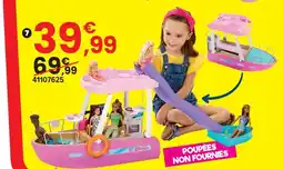 JouéClub Barbie le bateau de rêve de barbie offre