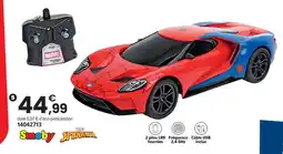 JouéClub Smoby voiture ford gt radiocommandée spider-man offre