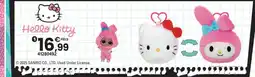 JouéClub Hello kitty loves peluche réversible surprise offre