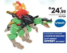 JouéClub Vtech switch & go dinos combo spinops, le super spinosaure 2 en 1 offre