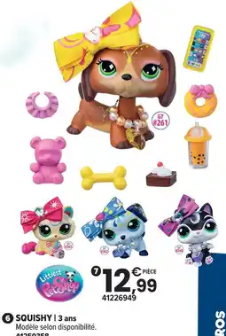 JouéClub Littlest petshop squishy offre
