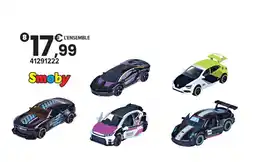 JouéClub Smoby majorette sl néon racer 5 pièces offre
