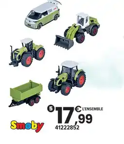 JouéClub Smoby majorette ferme class 5 pièces offre