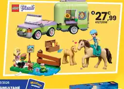 JouéClub Lego 42695 - la remorque du cheval et du poulain offre