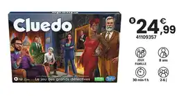 JouéClub Hasbro cluedo offre