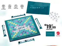 JouéClub Mattel scrabble voyage offre