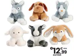 JouéClub Peluche floppy stretchy animal 15 cm offre