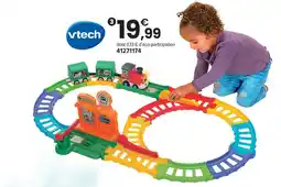 JouéClub Vtech tut tut bolides!- circuit train tut tut express + peter train a a vapeur offre