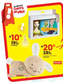 JouéClub Coffret de bain sophie la girafe offre
