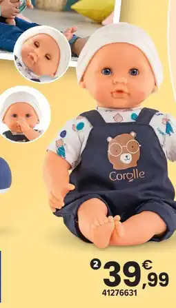 JouéClub Corolle bébé calin maël - ourson offre