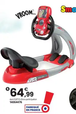 JouéClub Smoby pilot v8 driver offre