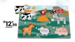 JouéClub Puzzle en bois animaux de la ferme offre