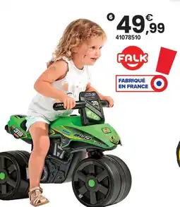 JouéClub Falk porteur moto team bud racing offre