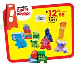 JouéClub L'atelier du bois animaux à empiler offre