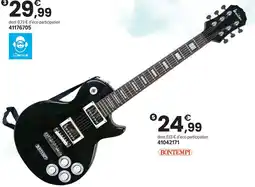 JouéClub Bontempi guitare électronique rock inspiration gibson offre