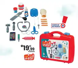 JouéClub Com's les vrais ! la valise de docteur offre