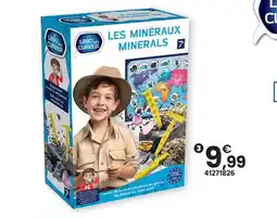 JouéClub Le labo des curieux les minéraux offre
