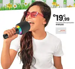 JouéClub Hey music ! micro offre