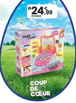 JouéClub Canal toys keychain factory offre