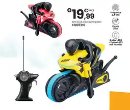 JouéClub Moto radiocommandée rouge offre