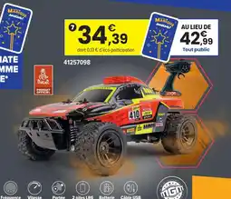 JouéClub Road dakar rc 1/18ème offre