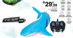 JouéClub Team city mon requin blanc rc offre