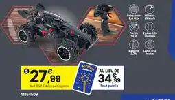 JouéClub Turbo challenge - voiture radiocommandée original off road 1/18ème offre