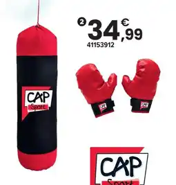 JouéClub Cap sport sac de frappe offre