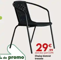 Maxi Bazar Chaise bistrot tressée offre