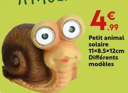 Maxi Bazar Petit animal solaire modèle escargot offre