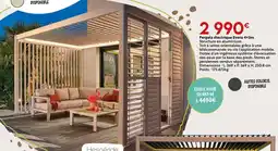 Maxi Bazar Pergola électrique evora 4x3m offre