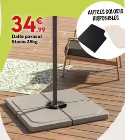 Maxi Bazar Dalle parasol stacio offre