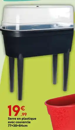 Maxi Bazar Serre en plastique avec couvercle offre
