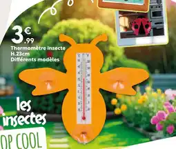 Maxi Bazar Thermomètre insecte modèle abeille offre