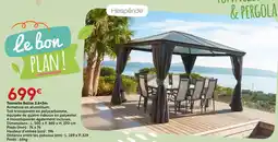 Maxi Bazar Hespéride tonnelle belize 3.6x3m offre