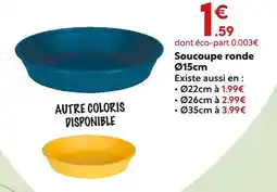 Maxi Bazar Soucoupe ronde offre