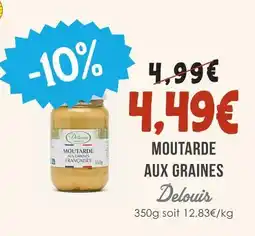 Naturalia Delouis moutarde aux graines offre