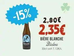 Naturalia Biclou bière blanche offre