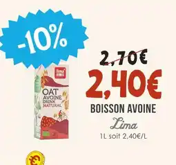 Naturalia Lima boisson avoine offre